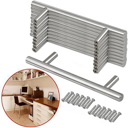 Stainless steel furniture handles 128 mm 25 pcs