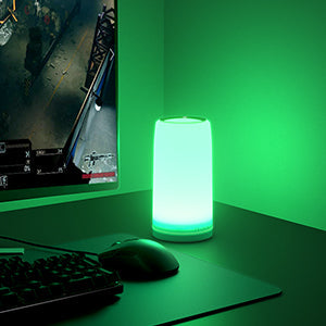 LED-Stimmungslampe – dimmbar – 7 Farben – Touch-Bedienung