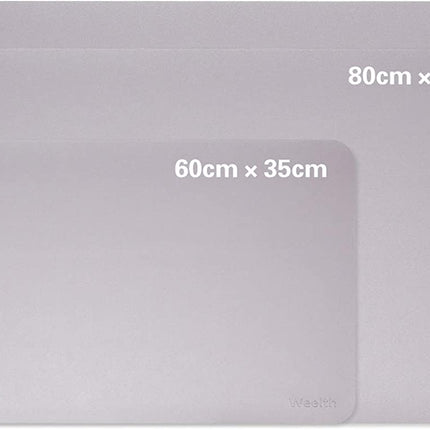 Multifunctional Office Desk Pad - 90 x 43cm - Waterproof Desk Pad Protector - PU Leather Dual-Sided Desk Writing Pad - for Office/Home 