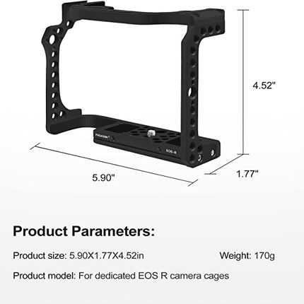 EOS R Kamerakäfig EOS R Kamera für Canon EOS R Kamera Cold Shoe Kamera – 909