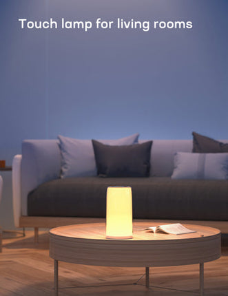 LED-Stimmungslampe – dimmbar – 7 Farben – Touch-Bedienung