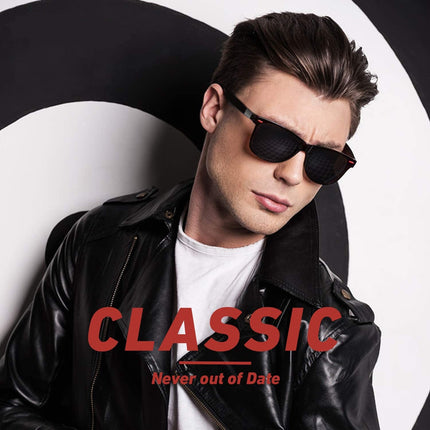 Polarized Sunglasses - Feather Light for Men and Women - Retro Sunglasses Man - for Driving, Fishing, Sports 