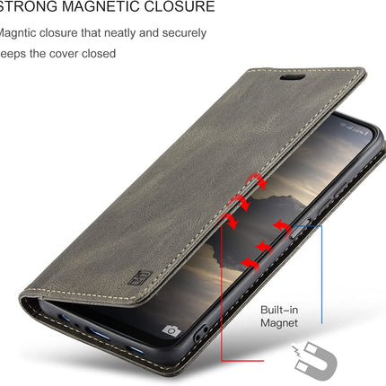 Luxuriöse Handyhülle aus PU-Leder, geeignet für Samsung Galaxy A22 5G/F42 5G – elegant und praktisch