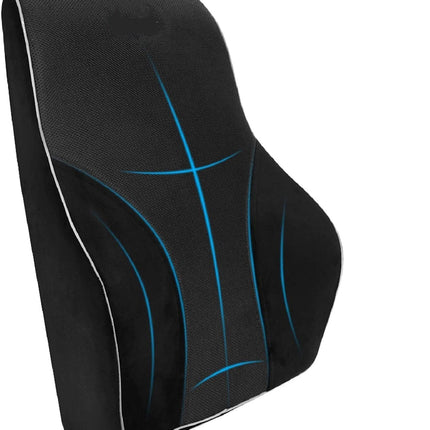 Rückenstützkissen – hochwertiger Memory-Schaum – bequem für das Büro oder Auto