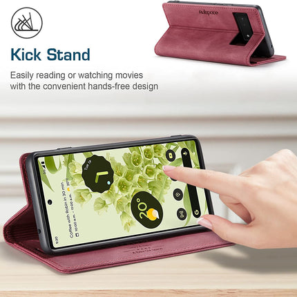 Mobiele telefoonhoes Google Pixel 6 | RFID | Flip Case | Kaartsleuven | Magneet | Standfunctie | Schokbestendig