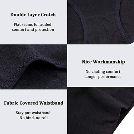 XXL-Slip für Damen mit hoher Taille | 5-teiliges Set