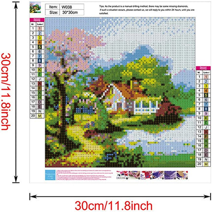 DIY | Diamantmalerei-Landschaften – 4er-Set