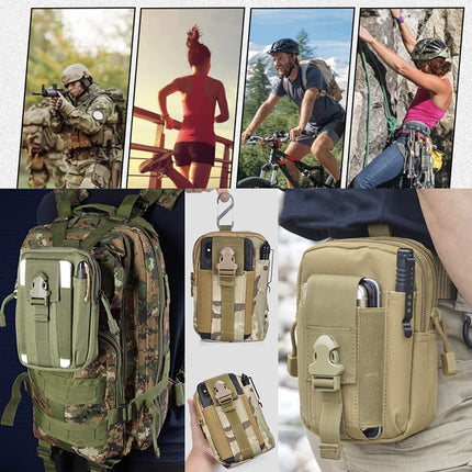 Kompakte und multifunktionale taktische Hüfttasche – perfekt für Outdoor-Abenteuer – Molle-Tasche 