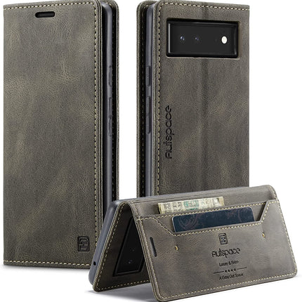 Mobiele telefoonhoes Google Pixel 6 | RFID | Flip Case | Kaartsleuven | Magneet | Standfunctie | Schokbestendig