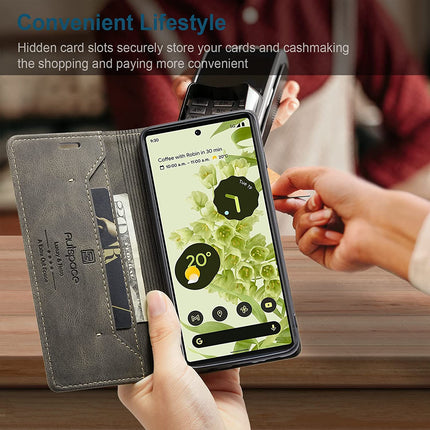 Mobiele telefoonhoes Google Pixel 6 | RFID | Flip Case | Kaartsleuven | Magneet | Standfunctie | Schokbestendig