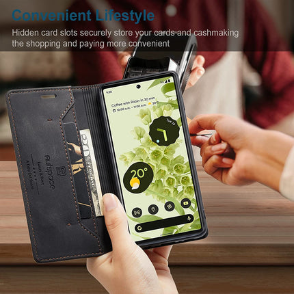 Mobiele telefoonhoes Google Pixel 6 | RFID | Flip Case | Kaartsleuven | Magneet | Standfunctie | Schokbestendig