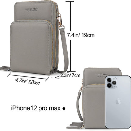 Elegante Dames Crossbody - Telefoontas -  Compact en Waterdicht