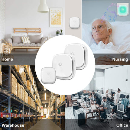 Drahtlose Türklingel – wasserdicht – keine Batterie erforderlich – Plug-and-Play