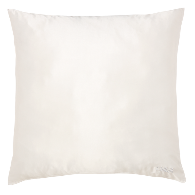 Kissenbezug aus Schneeseide, 50 x 70 cm