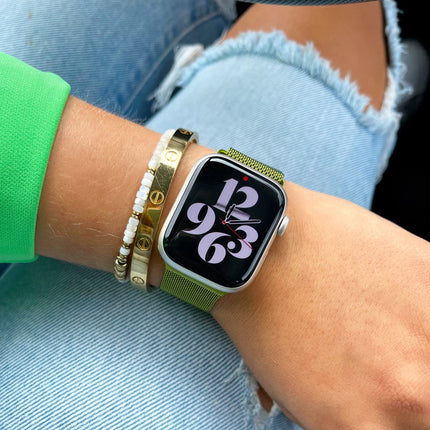 Edelstahl-Smartwatch-Uhrenarmbänder | Geeignet für Apple Smart Watch
