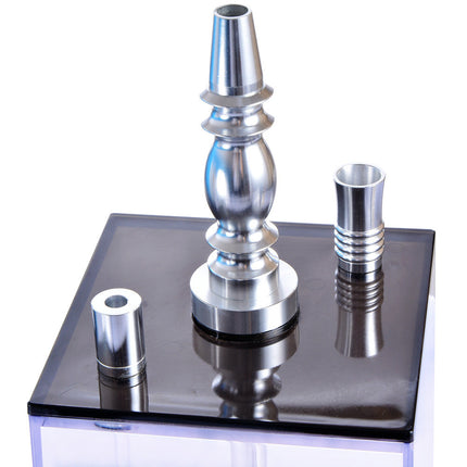 Wasserpfeifen-Set – mehrfarbige LED – mit Fernbedienung