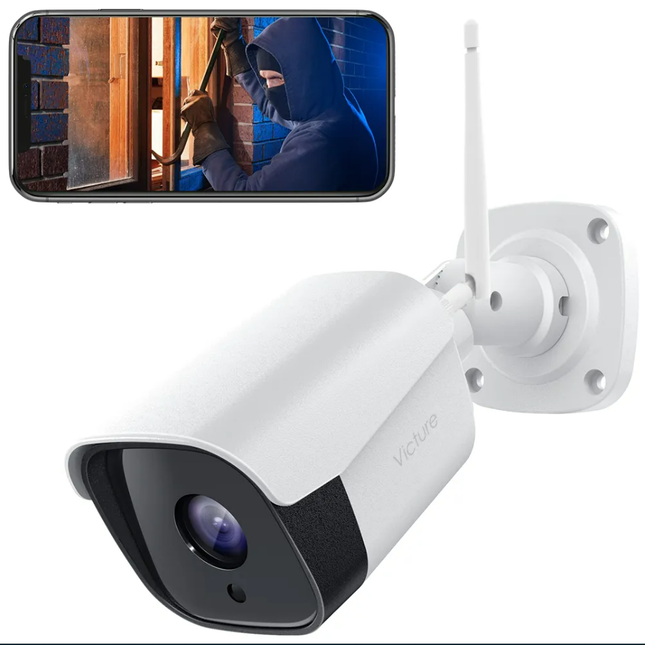 Überwachungskamera HD 1080P – WLAN oder Kabel – einfache Installation – Nachtsicht – Bewegungserkennung