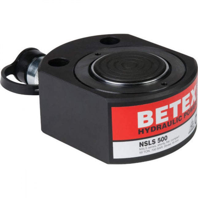 Betex Cilinder NSLS 500 - 8210500 | 50 ton | 113.0 cm³ | 66 mm A | 82 mm B | 665 mm | 145 x 115 mm | 575 mm | 11 V | 68 kg