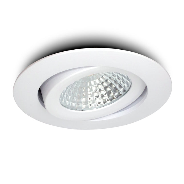 LED-inbouwspot Lumino wit 7W dimbaar IP54